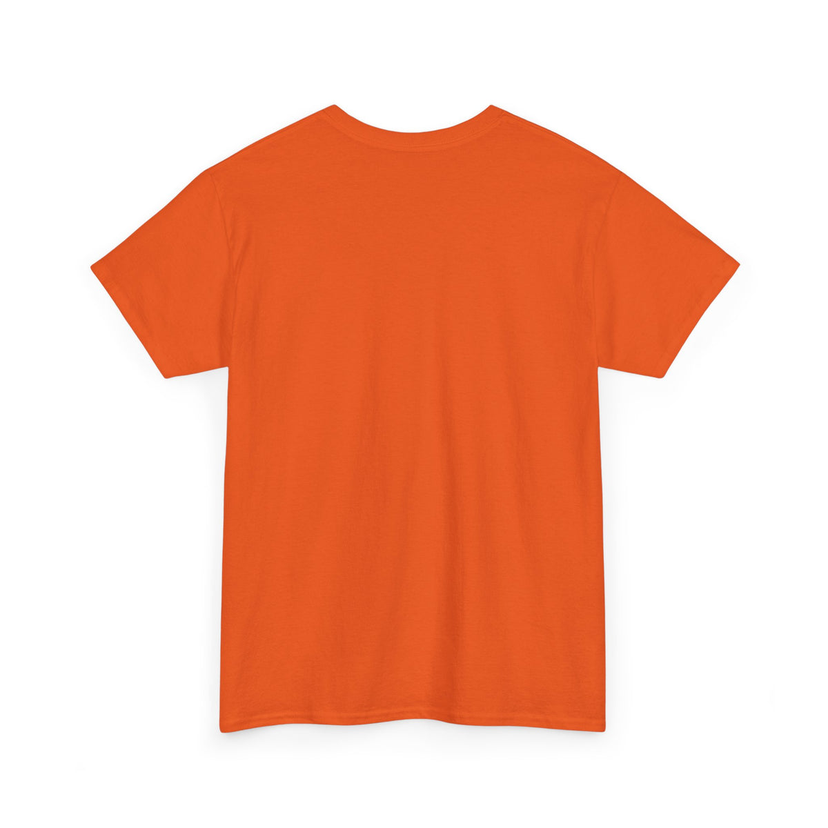 Square Thoughts Goat Emblem | Orange Tee