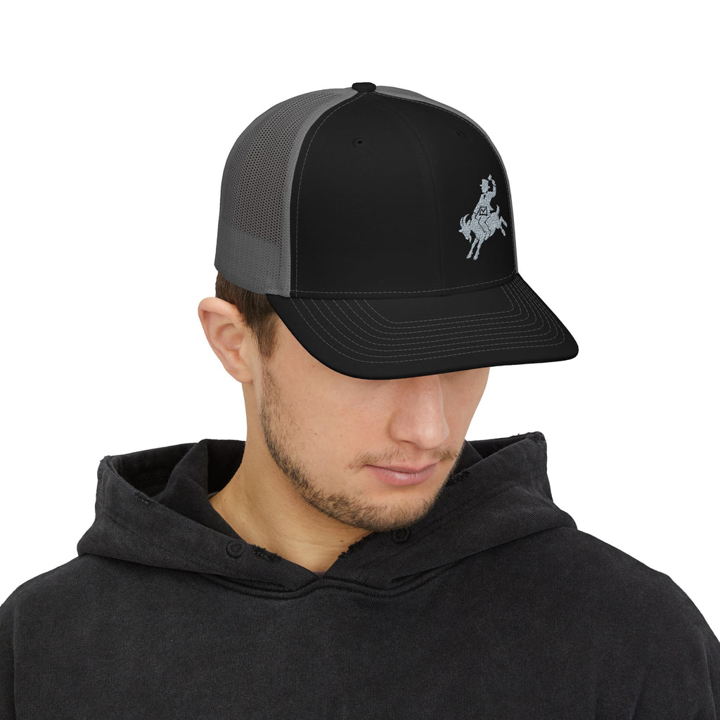 Riding the Goat | Black & Charcoal Richardson 112 Hat