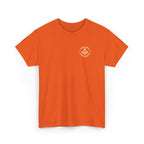 Square Thoughts Orange Tee