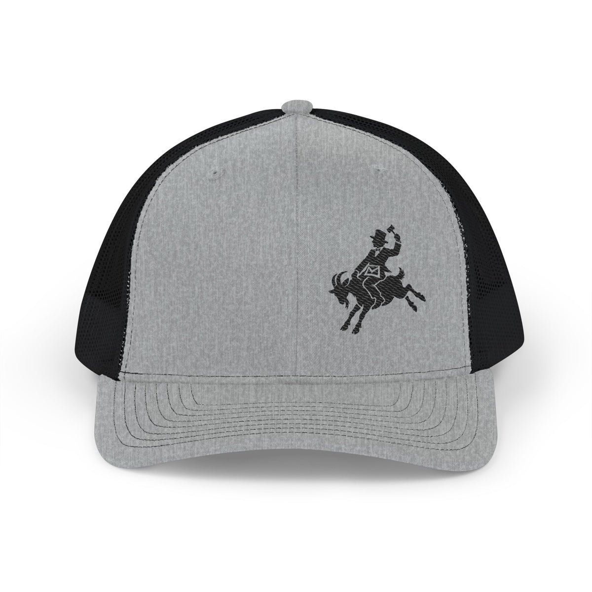 Riding the Goat | Heather Grey & Black Richardson 112 Hat