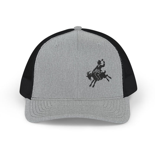 Goat Rider | Grey & Black Richardson 112 Hat