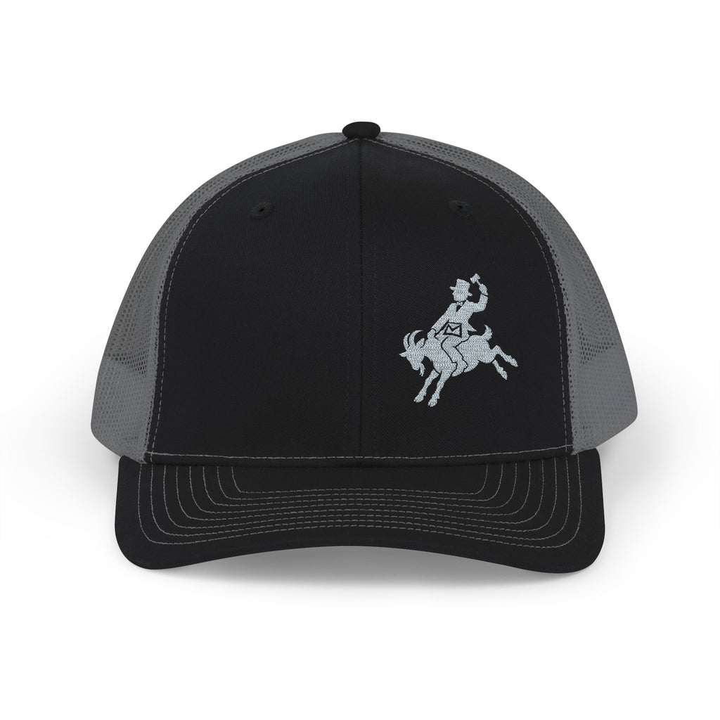 Riding the Goat | Black & Charcoal Richardson 112 Hat