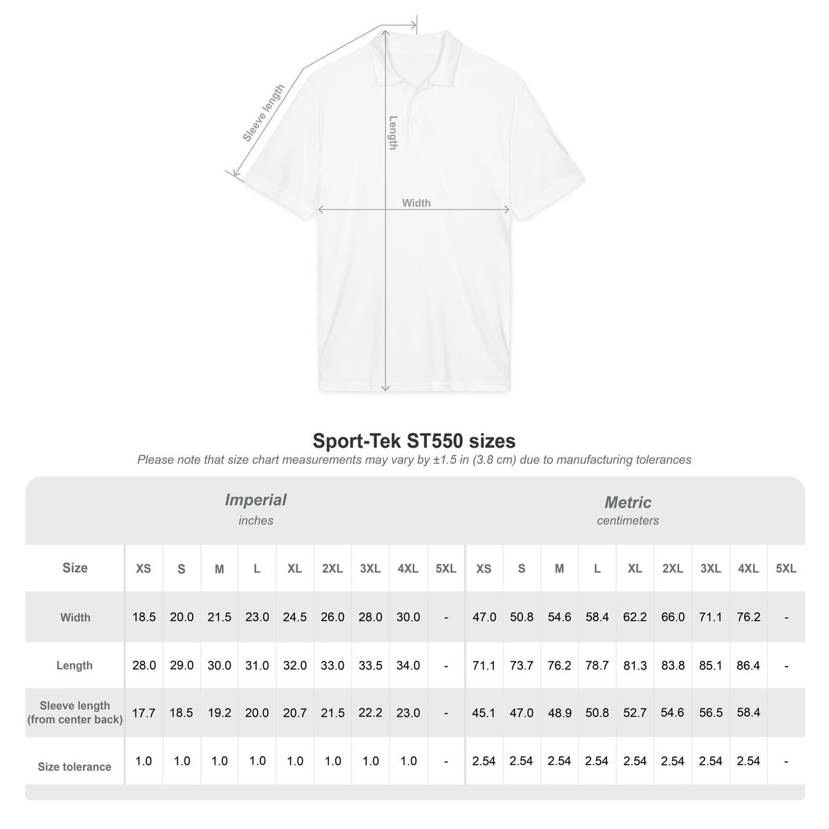Plain Goat | Orange Performance Polo